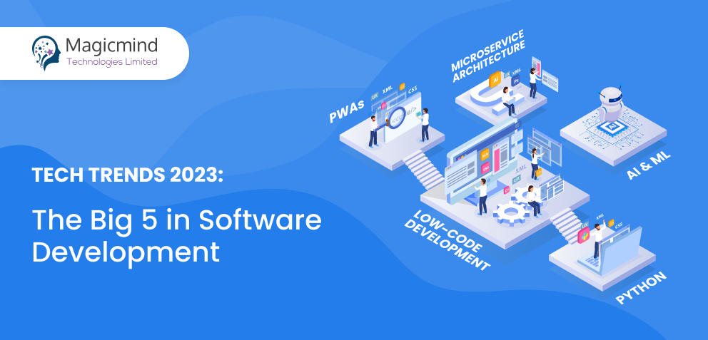 Tech Trends 2023:  The Big 5 in Software Development
