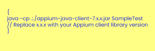 Steps to Run the Appium Codes