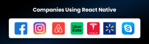 companies using react native