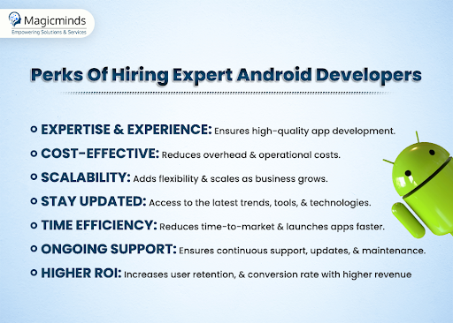 benefits of hiring expert android developers