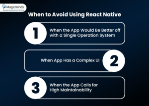 when to avoid using react native