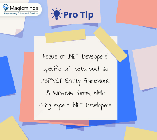 dot net developers skills